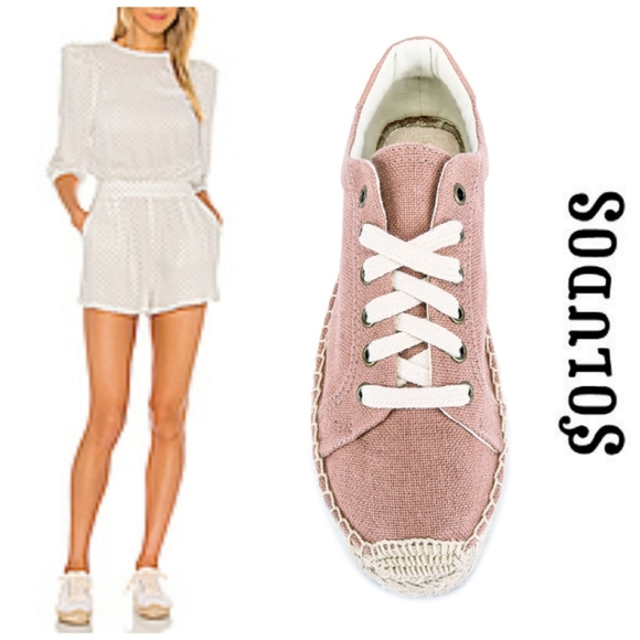 Chic Soludos x Anthro Espadrille Platform Sneakers - Picture 1 of 11